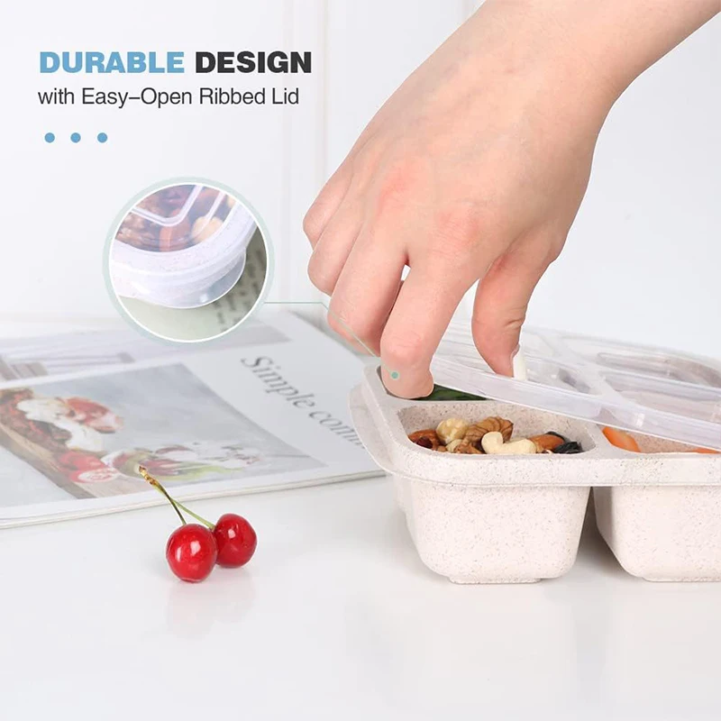 4 Grids Food Storage Box Porta - Food Storage For Refrigerator 리뷰 및 가격