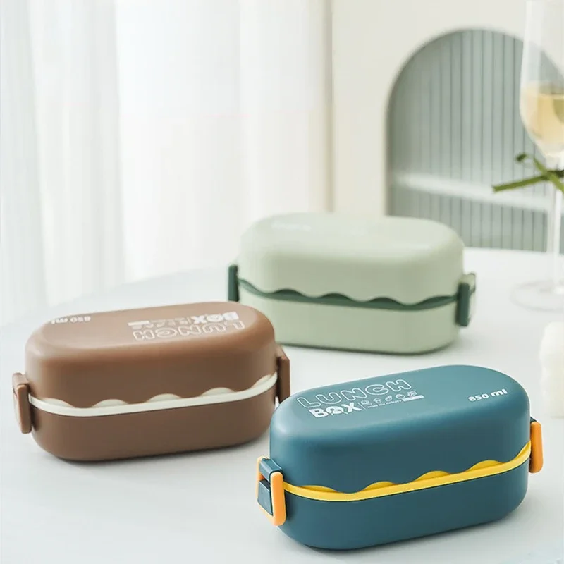 850ML Lunch Box Double-layer P - Food Storage Vault 리뷰 및 가격