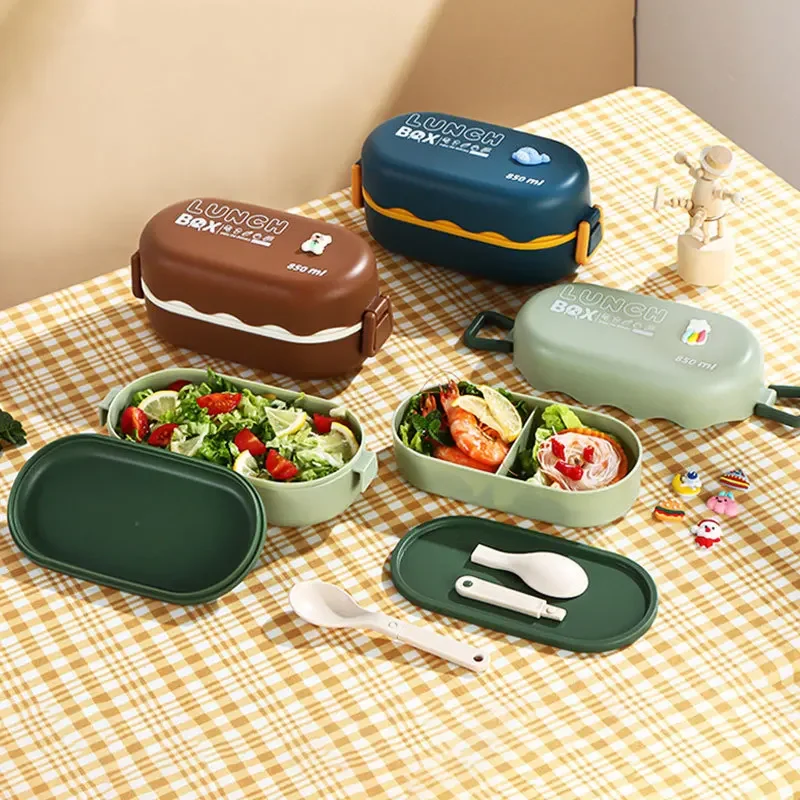 850ML Lunch Box Double-layer P - Food Storage Vault 리뷰 및 가격