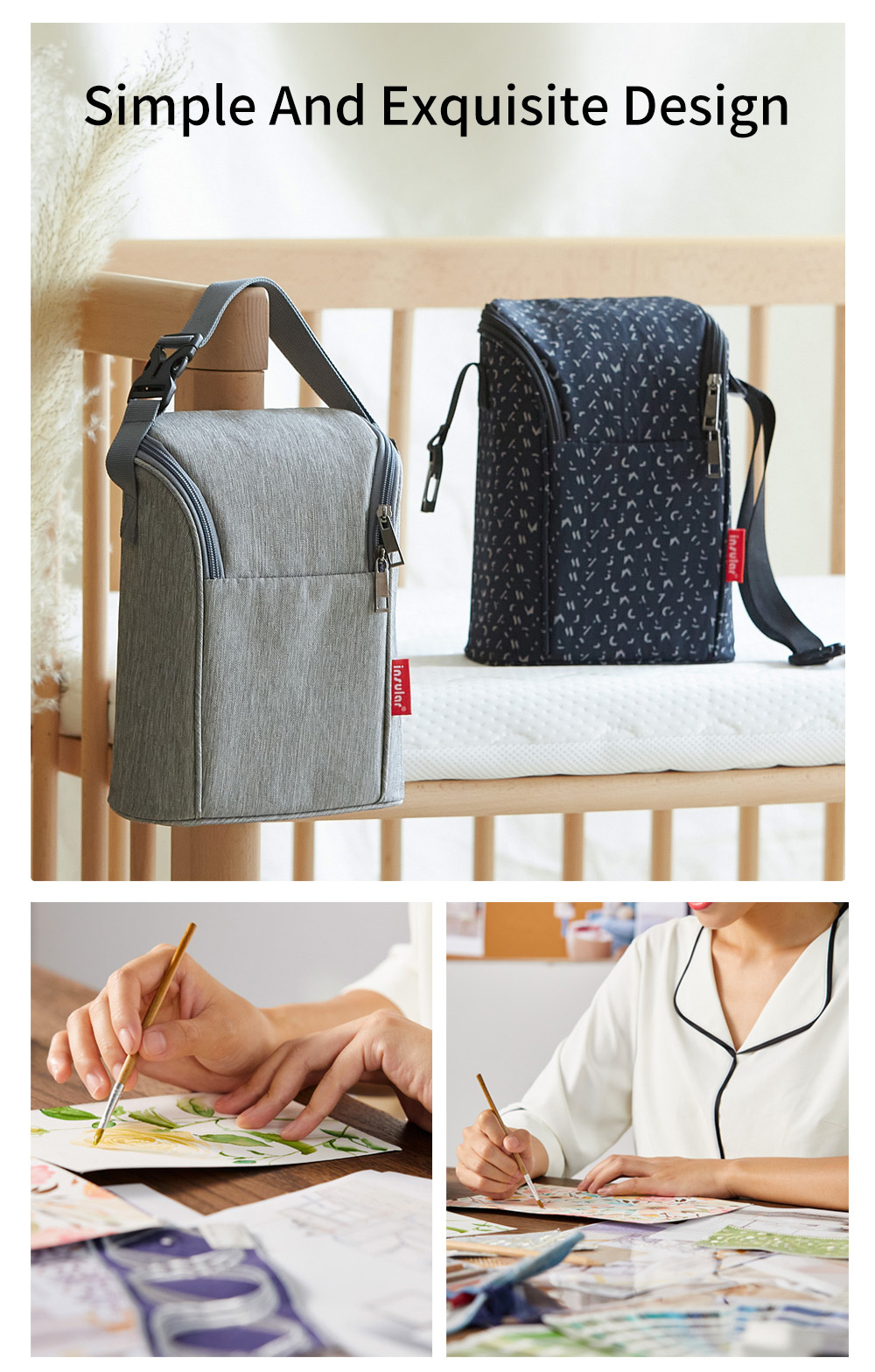 INSULAR Baby Thermal Bag Breas - Food Storage To Keep Warm 리뷰 및 가격