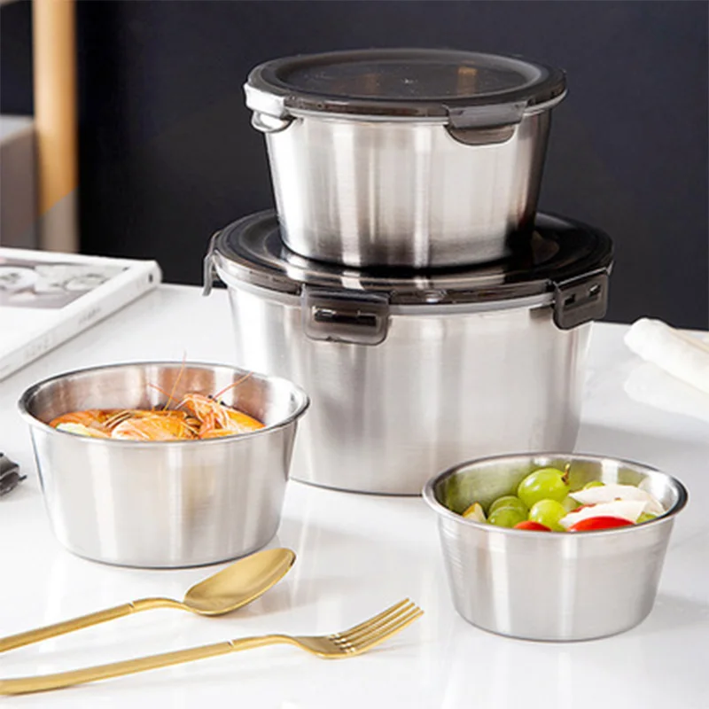 304 Stainless Steel Bento Lunc - Food Storage With Colander 리뷰 및 가격
