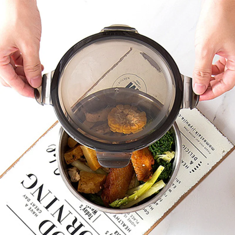 304 Stainless Steel Bento Lunc - Food Storage With Colander 리뷰 및 가격