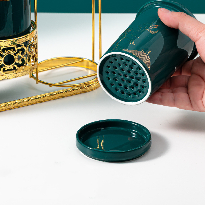 Gold Edged Ceramic Chopsticks  - Food Storage Youtube 리뷰 및 가격