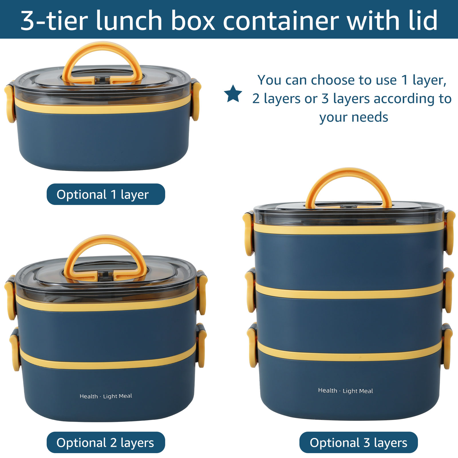 Portable adult lunch box 2000M - Food Storage To Keep Warm 리뷰 및 가격