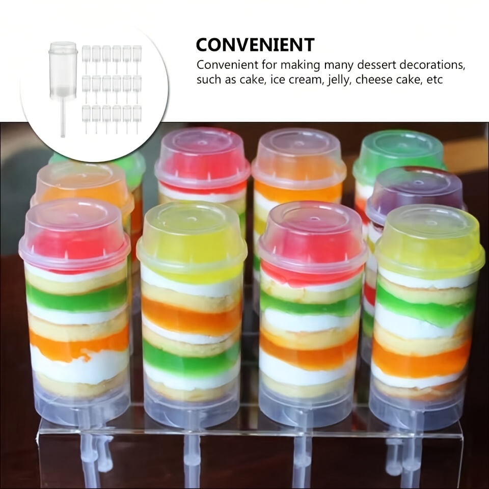 Cake Push Pop Containers with  - Portion Control Container 리뷰 및 가격
