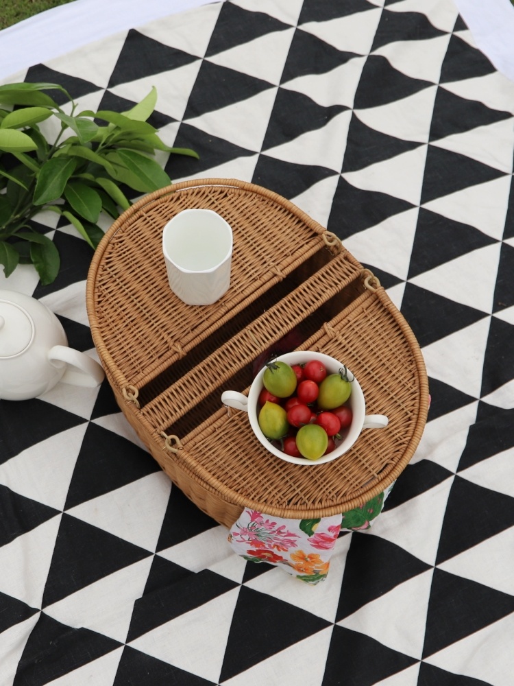FenEr Wicker Camping Picnic Ba - Food Storage Brands 리뷰 및 가격