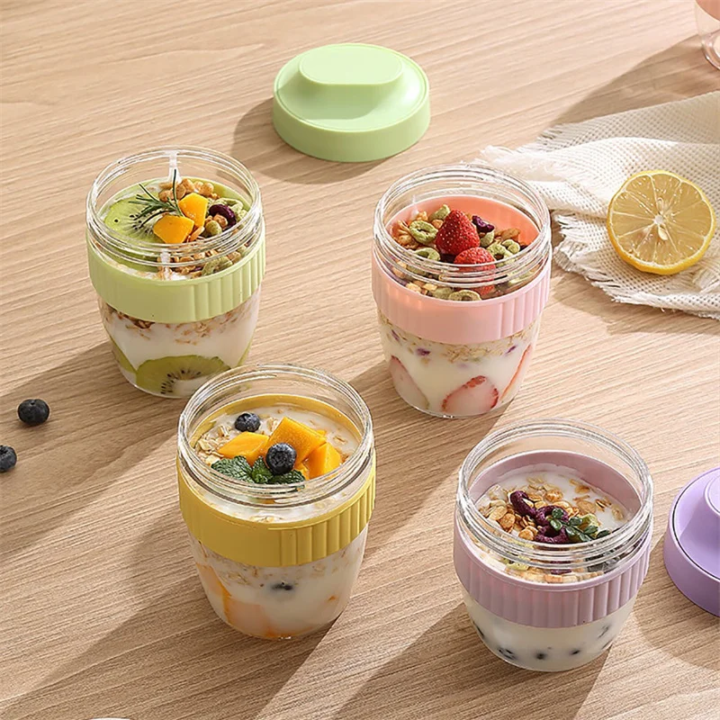 Portable Breakfast Fruit Oat Y - Food Storage With Colander 리뷰 및 가격