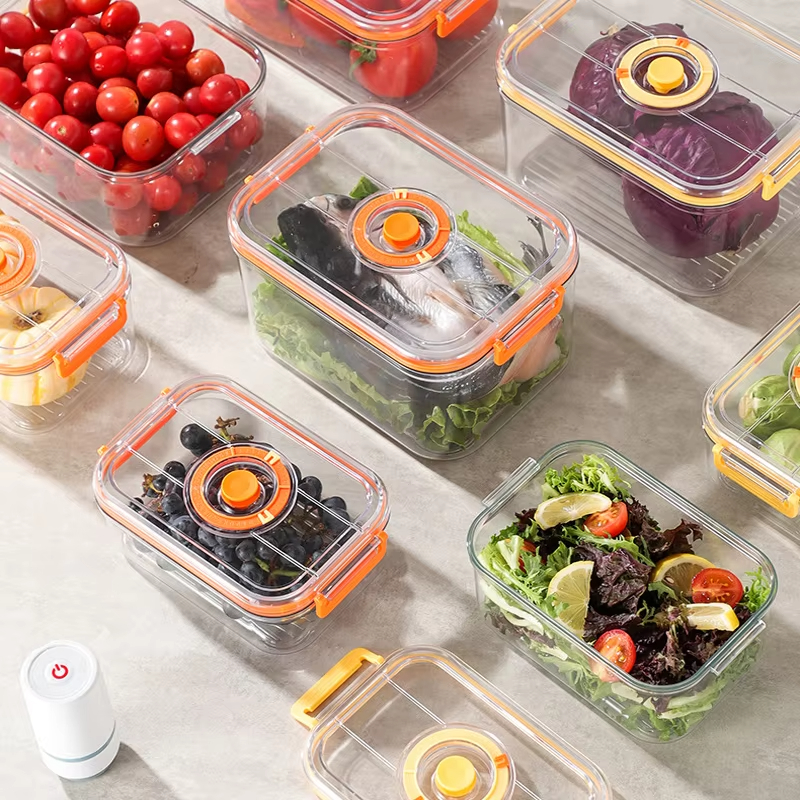 Vacuum Fresh-keeping Box Refri - Food Storage Containers Plastic Box 리뷰 및 가격
