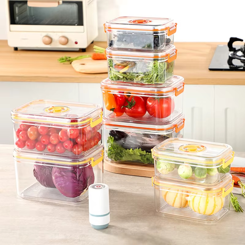 Vacuum Fresh-keeping Box Refri - Food Storage Containers Plastic Box 리뷰 및 가격