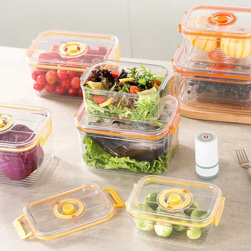 Vacuum Fresh-keeping Box Refri - Food Storage Containers Plastic Box 리뷰 및 가격
