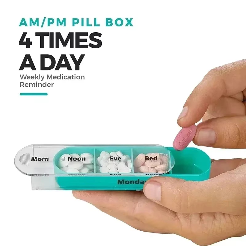 28 Compartment Medicine Box 7  - Food Storage Vault 리뷰 및 가격