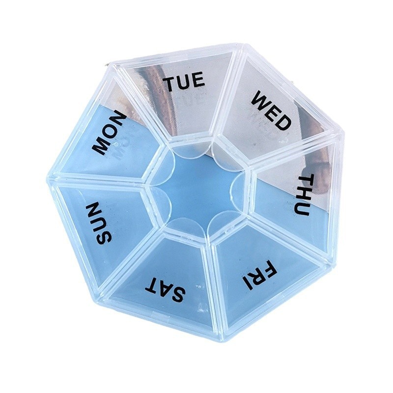 Portable Pill Box 7 Day 7 Comp - Food Storage Vault 리뷰 및 가격