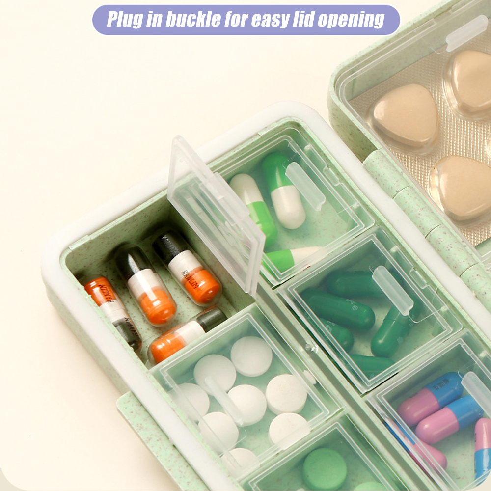 9 Compartments Travel Pill Org - Food Storage Vault 리뷰 및 가격