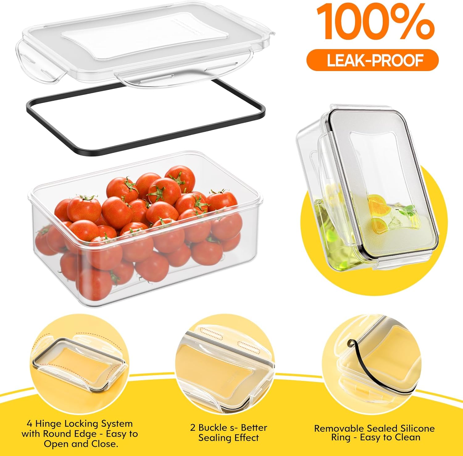 52 PCS Food Storage Containers - Food Storage Containers 리뷰 및 가격