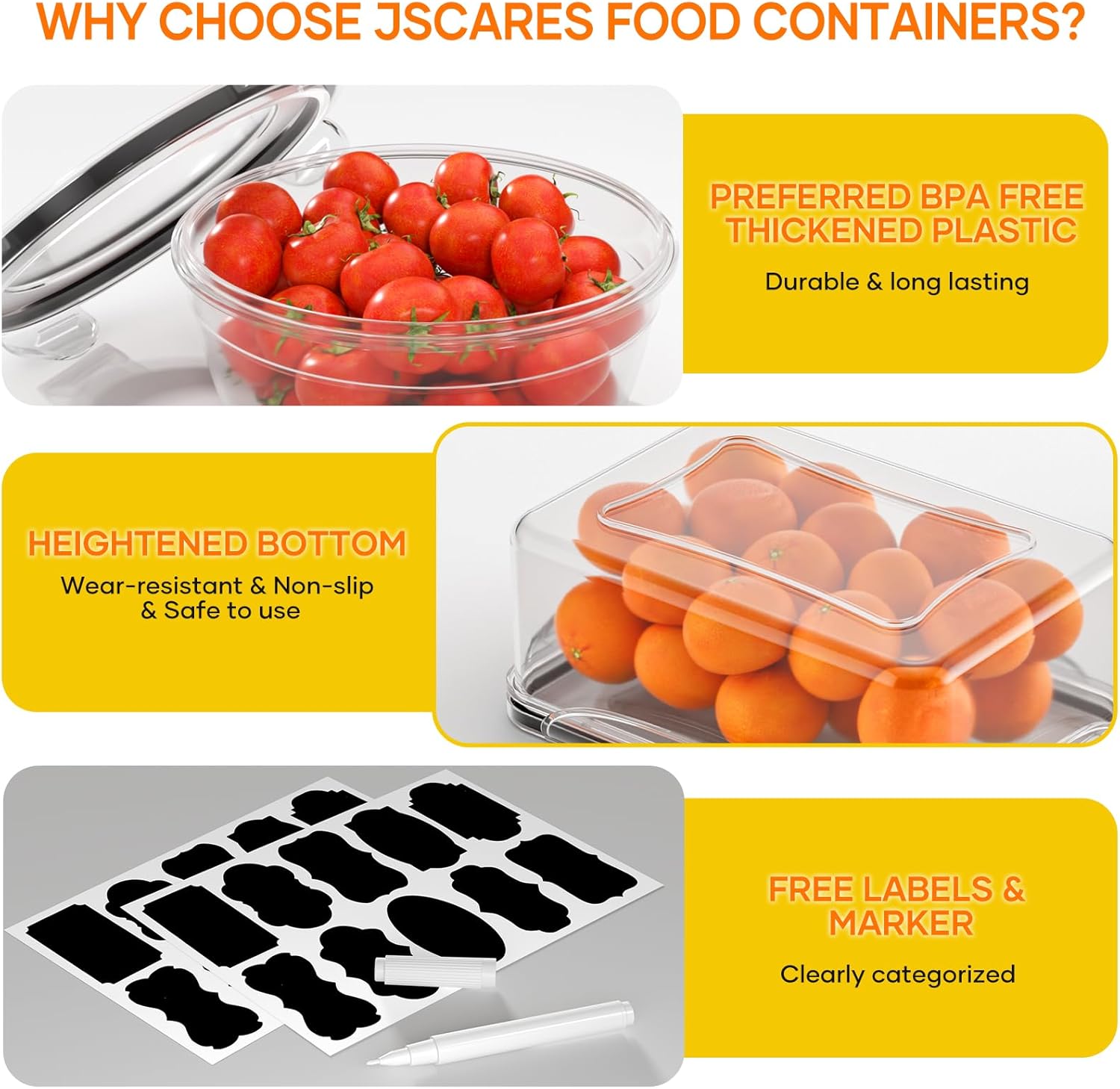 52 PCS Food Storage Containers - Food Storage Containers 리뷰 및 가격