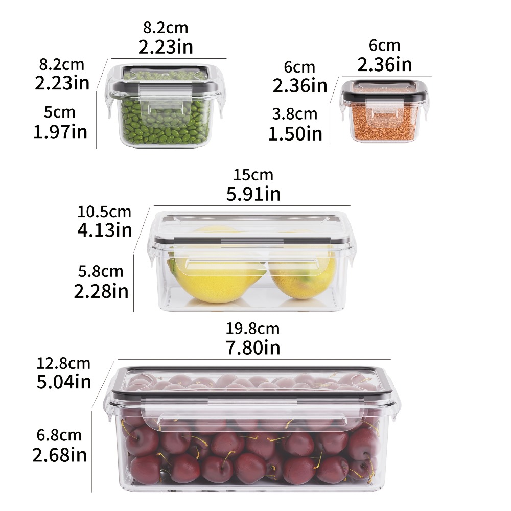 Set BPA-Free Airtight Food Con - Food Storage With Colander 리뷰 및 가격