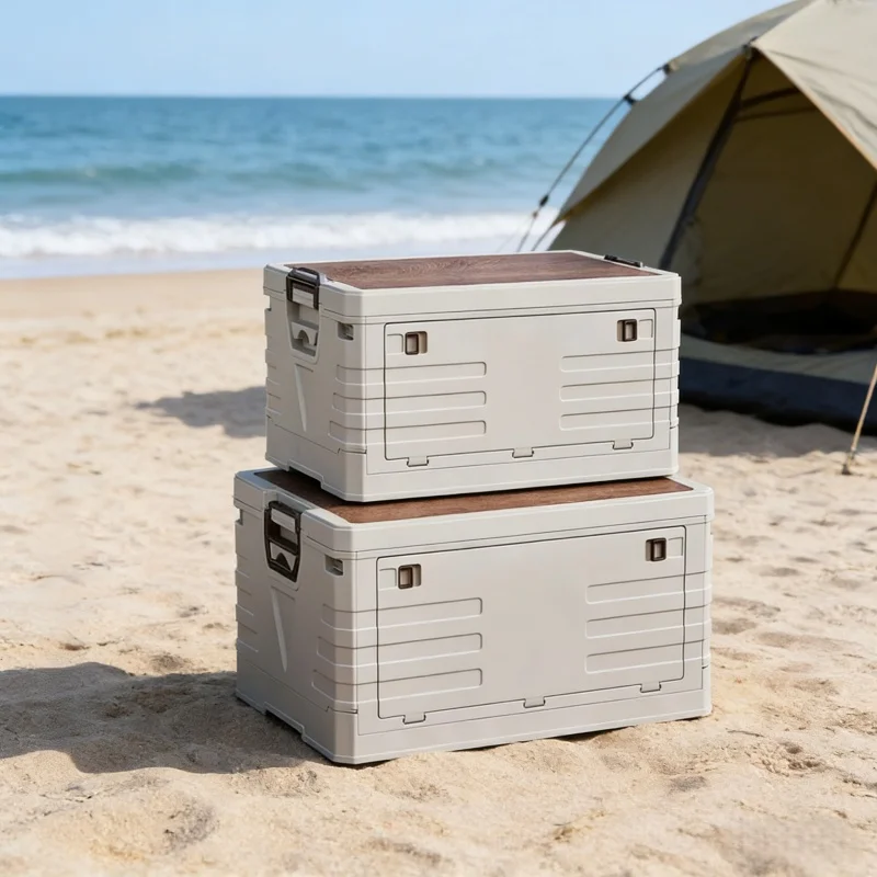 Car Storage Bin Outdoor Campin - Food Storage With Colander 리뷰 및 가격