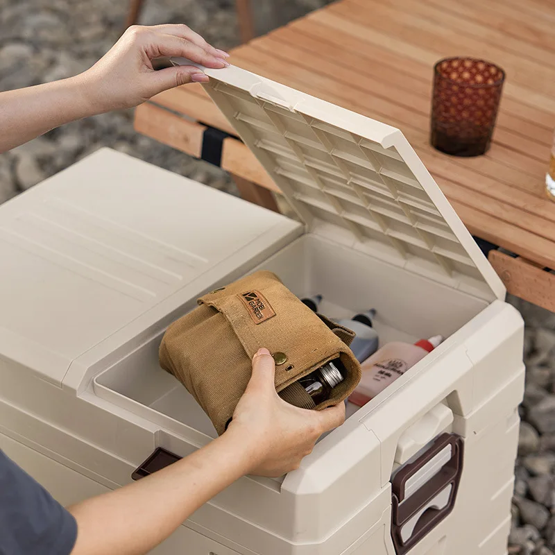 Car Storage Bin Outdoor Campin - Food Storage With Colander 리뷰 및 가격