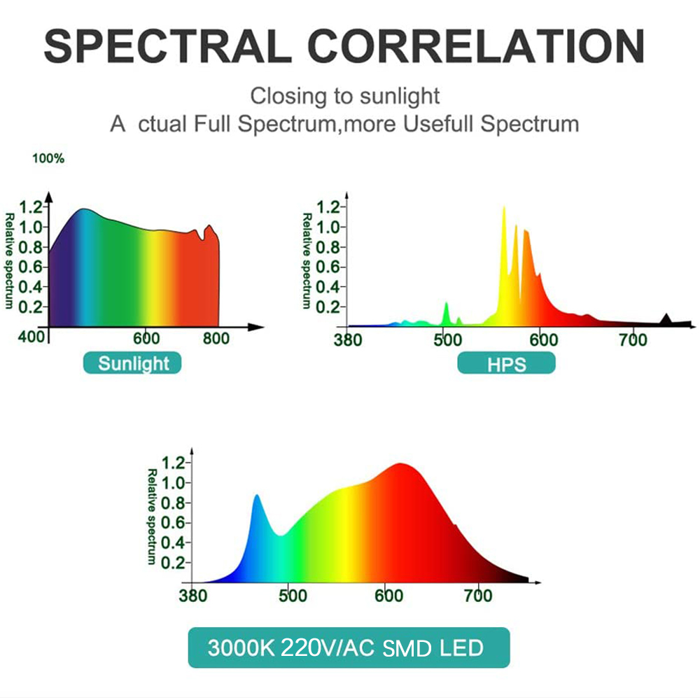 Full Spectrum LED Grow Light P - Food Storage Plants 리뷰 및 가격