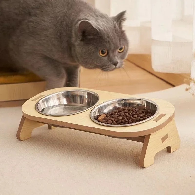Wood Dog Food Bowl with Bracke - Storage Tips For Food 리뷰 및 가격