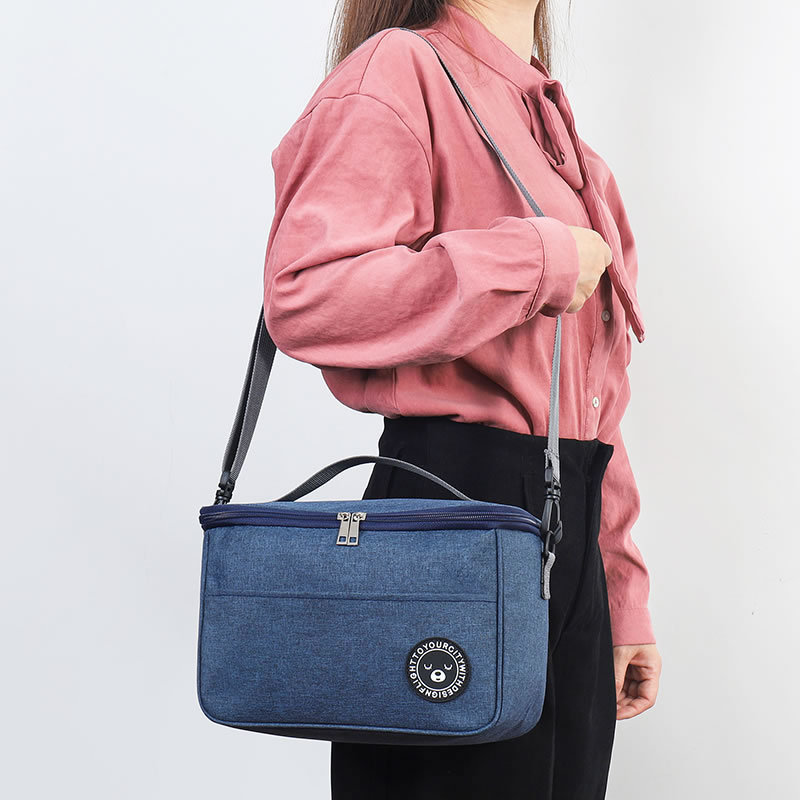 Square Insulated Lunch Bag Alu - Food Storage To Keep Warm 리뷰 및 가격