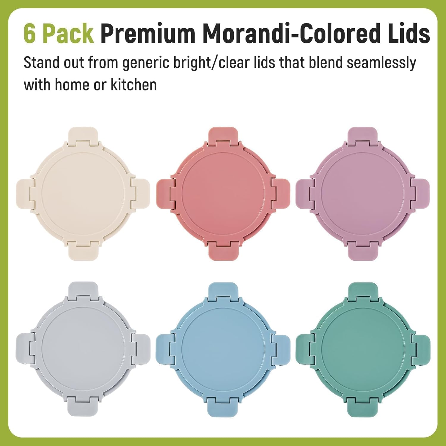 [UPGRADED LID] 6 Sets 3 Cup/24 - Food Storage Containers 리뷰 및 가격