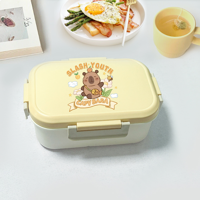 Capybara Bento Lunch Box Carto - Food Storage Containers 리뷰 및 가격