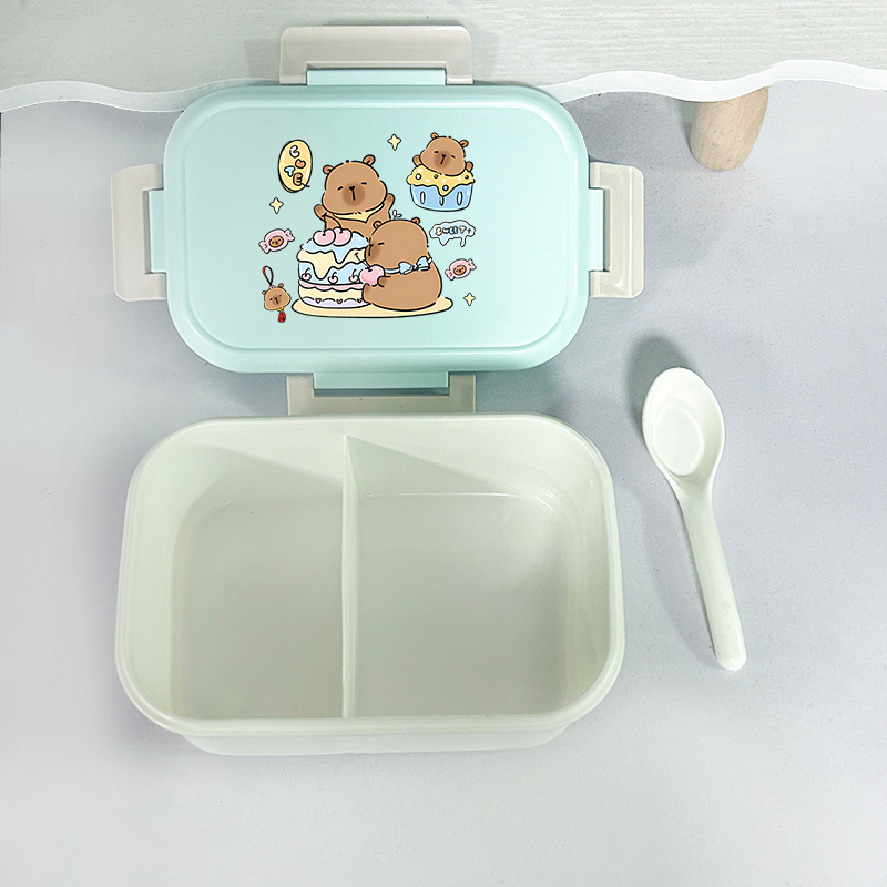 Capybara Bento Lunch Box Carto - Food Storage Containers 리뷰 및 가격
