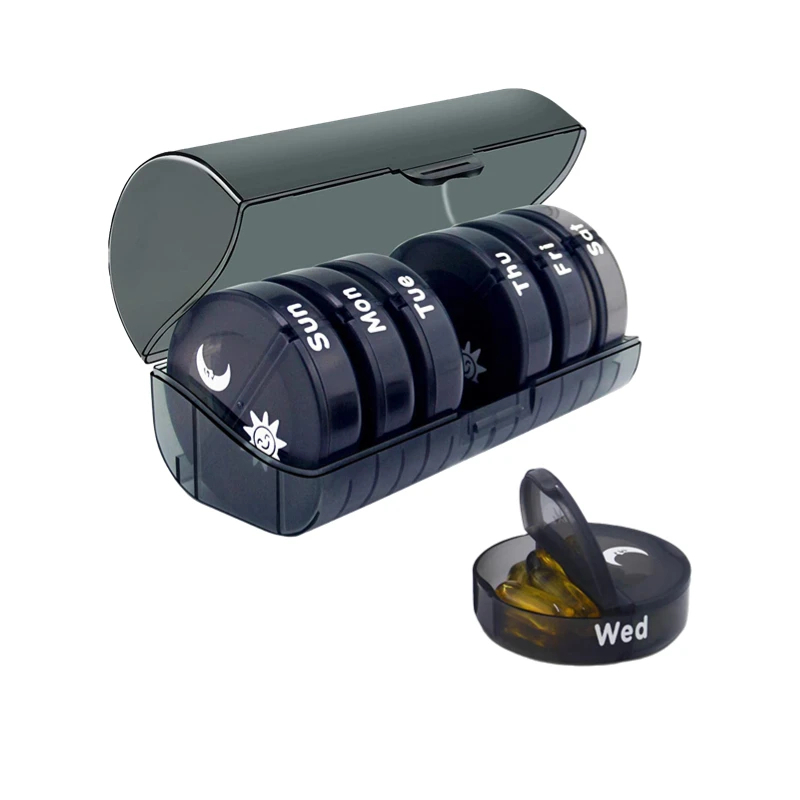 Weekly 7 Days Medicine Medical - Portion Control Container 리뷰 및 가격