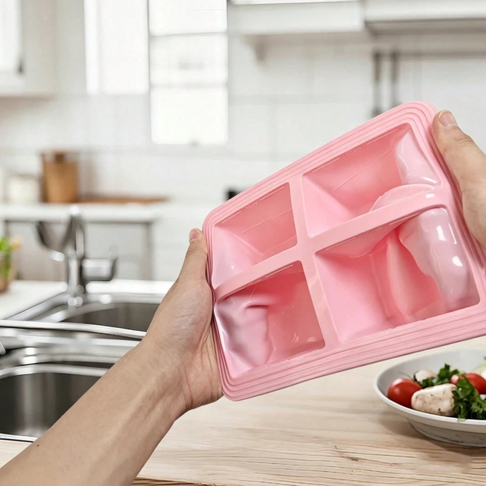 Reusable Silicone Soup Freezer - Food Storage For Refrigerator 리뷰 및 가격