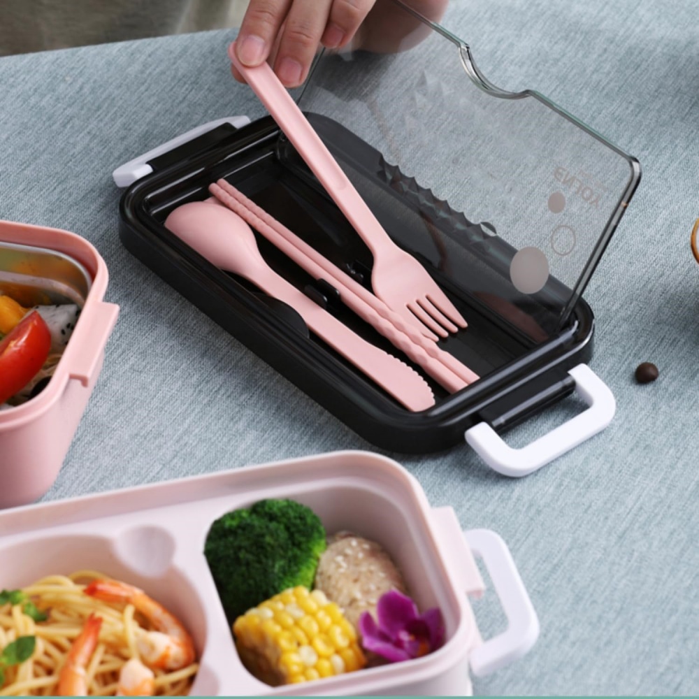 Double-layer Lunch Box 1pc Por - Food Storage Vault 리뷰 및 가격