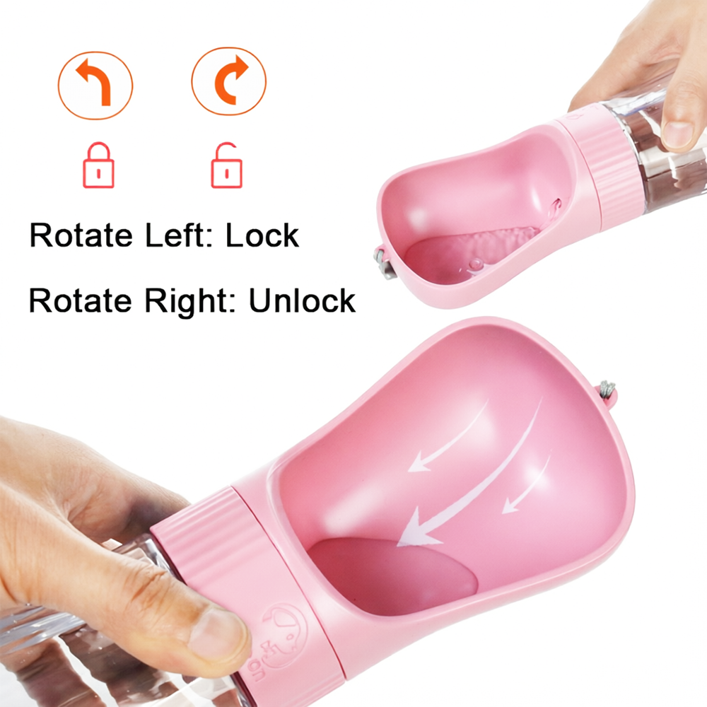 2 in 1 Dog Water Bottle Portab - Portion Control Container 리뷰 및 가격