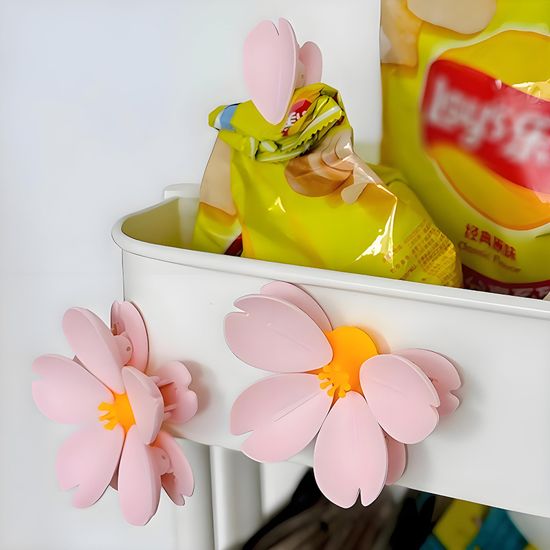 Sakura Magnetic Clip Creative  - Food Storage Plants 리뷰 및 가격