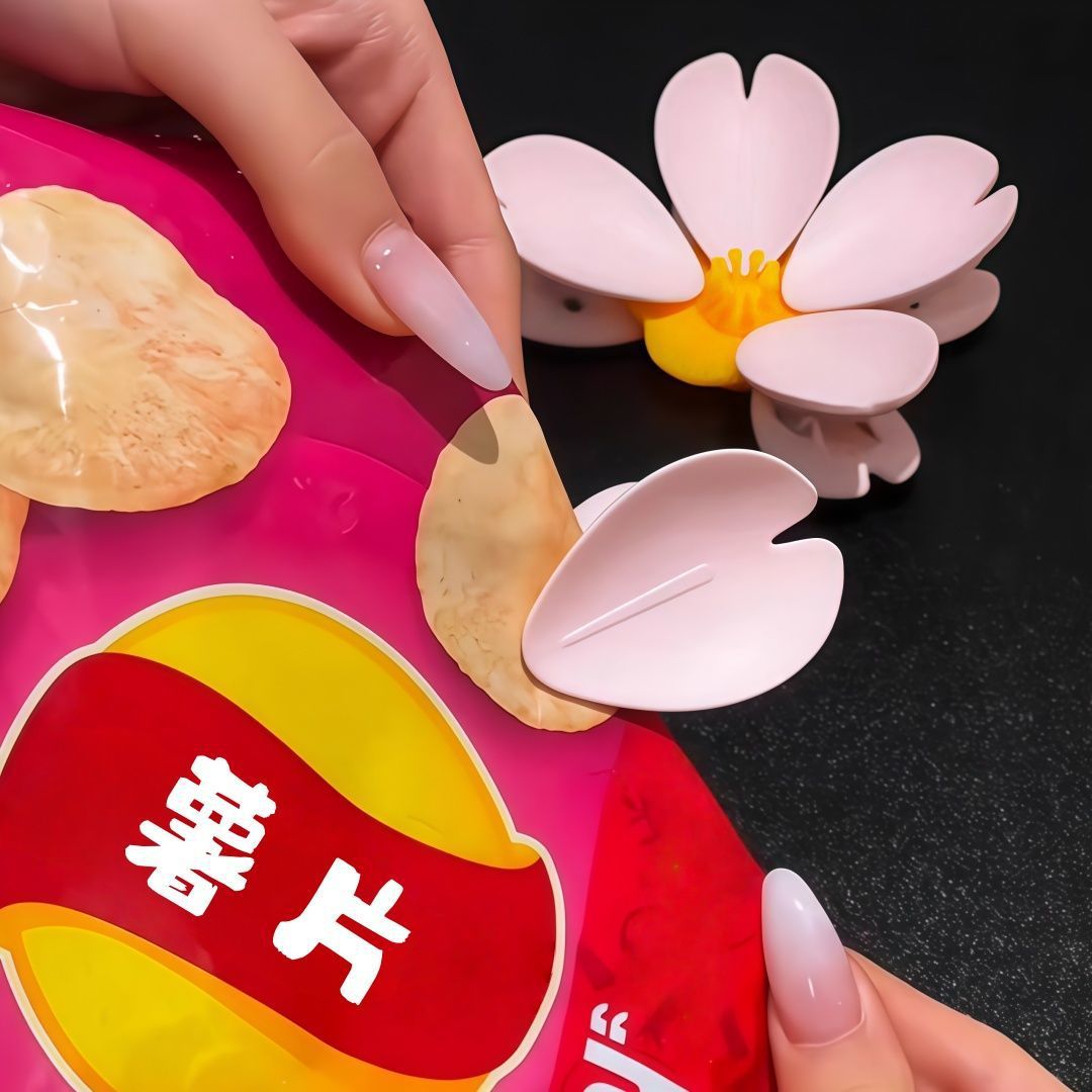 Sakura Magnetic Clip Creative  - Food Storage Plants 리뷰 및 가격