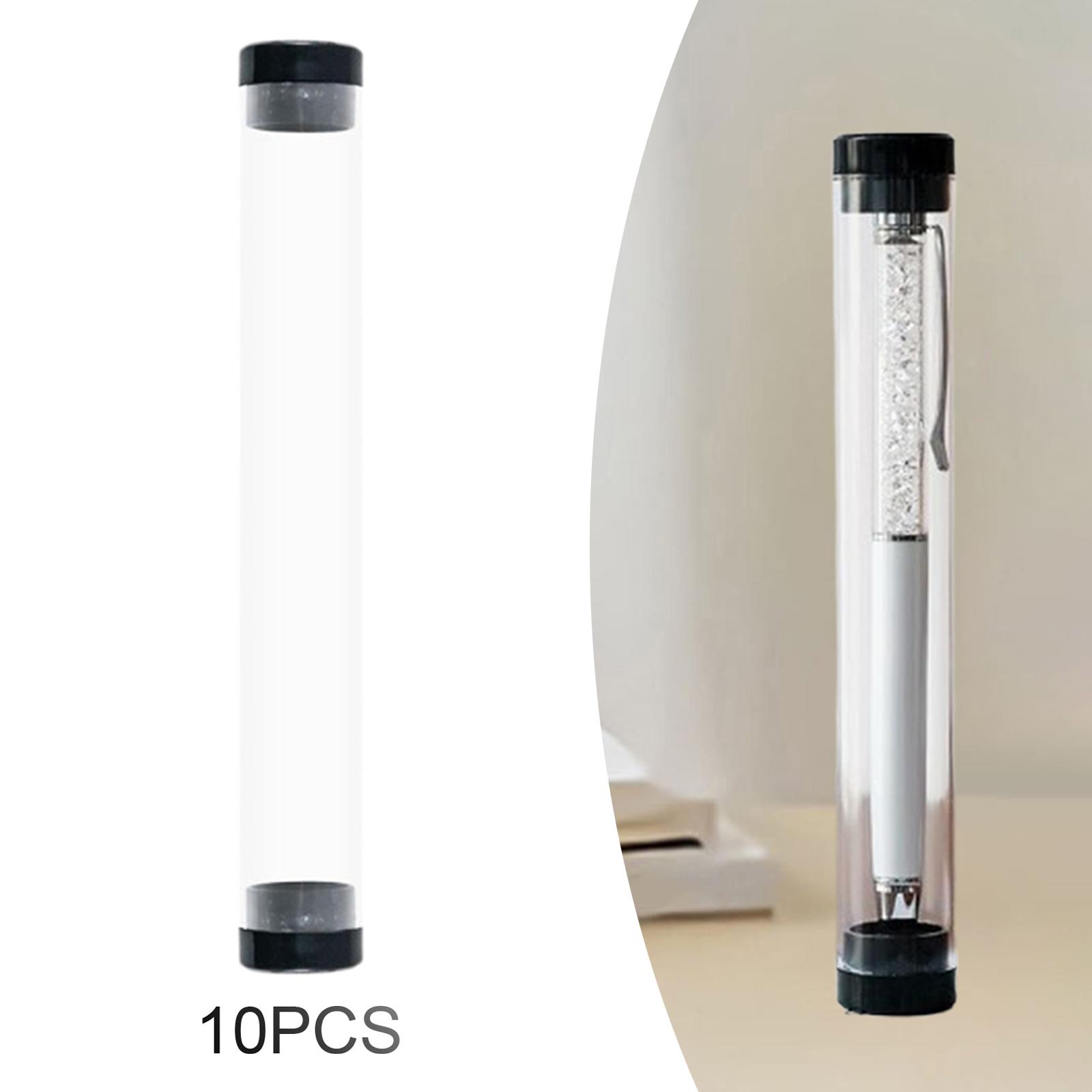 10x Clear Pen Gift Box Cylinde - Food Storage Youtube 리뷰 및 가격