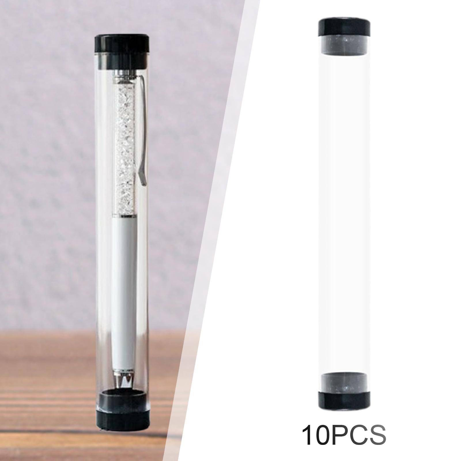 10x Clear Pen Gift Box Cylinde - Food Storage Youtube 리뷰 및 가격