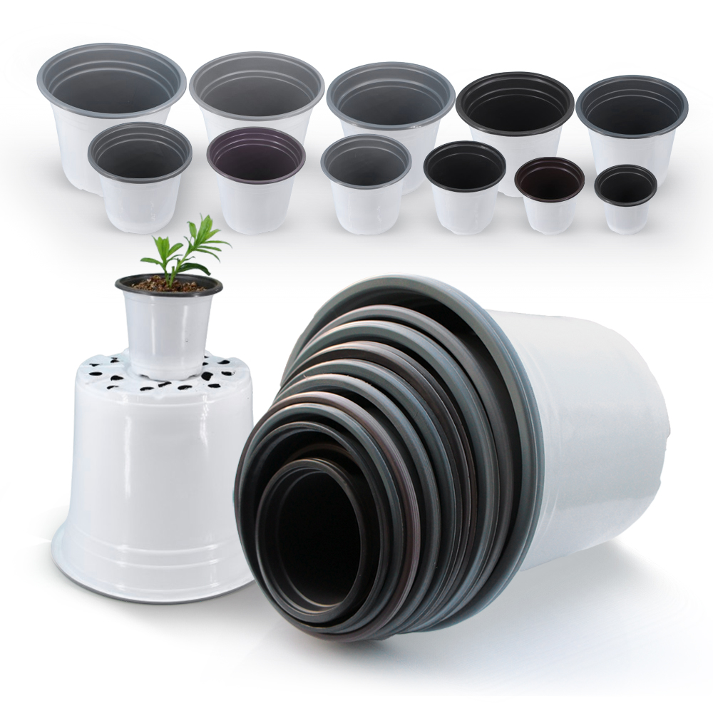 Garden White Plasticc Flowerpo - Food Storage Plants 리뷰 및 가격