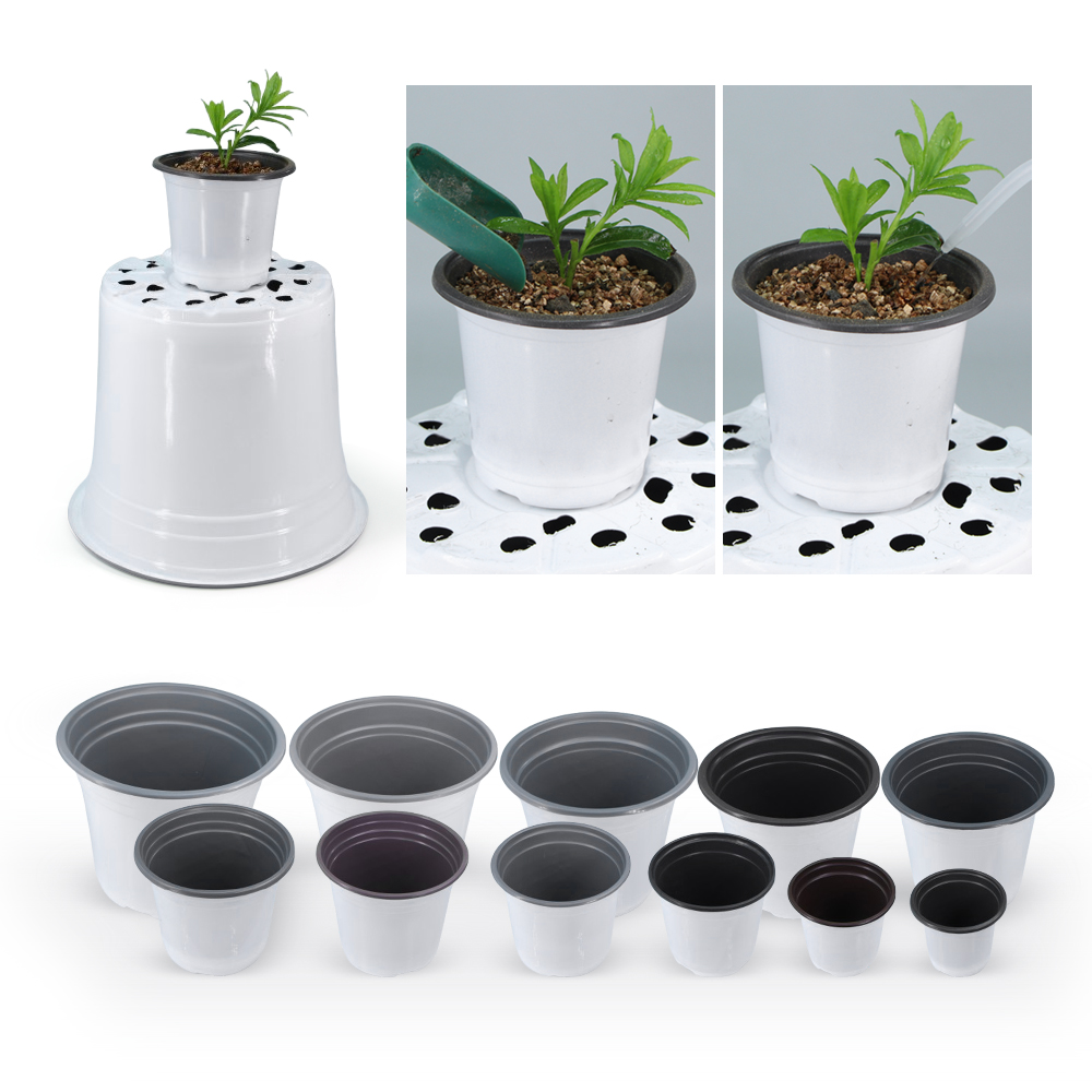 Garden White Plasticc Flowerpo - Food Storage Plants 리뷰 및 가격