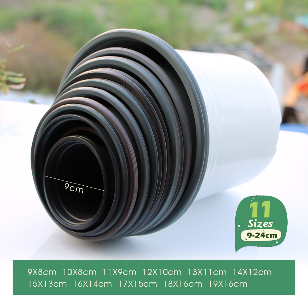 Garden White Plasticc Flowerpo - Food Storage Plants 리뷰 및 가격
