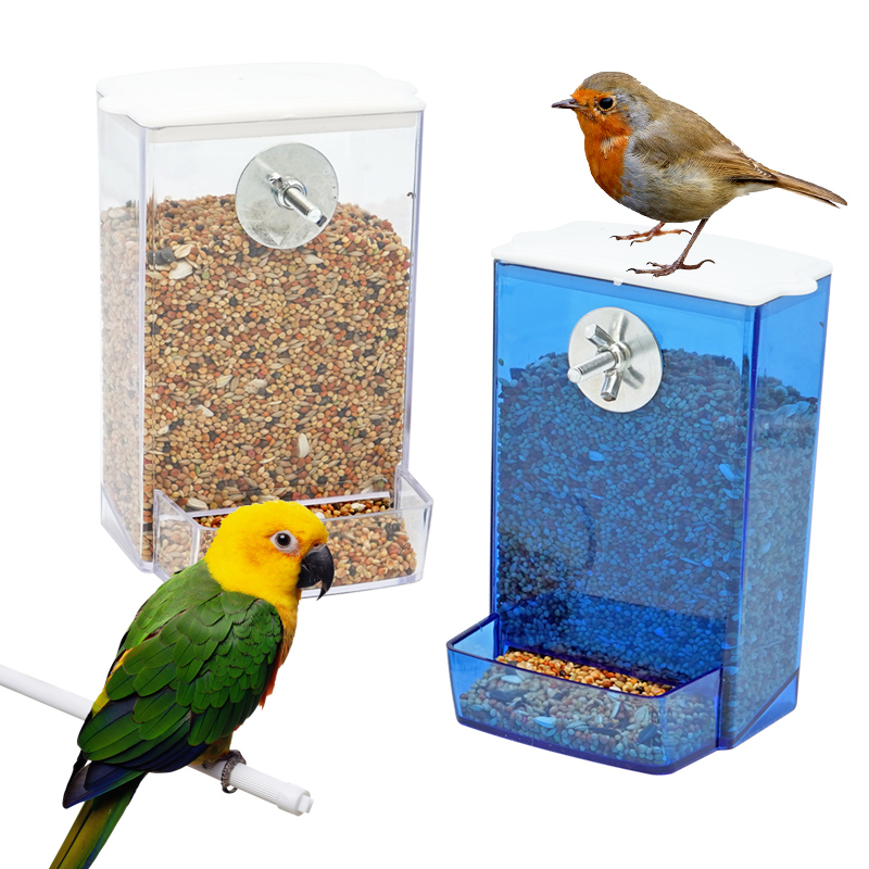 Automatic Bird Feeder Parrot Q - Portion Control Container 리뷰 및 가격
