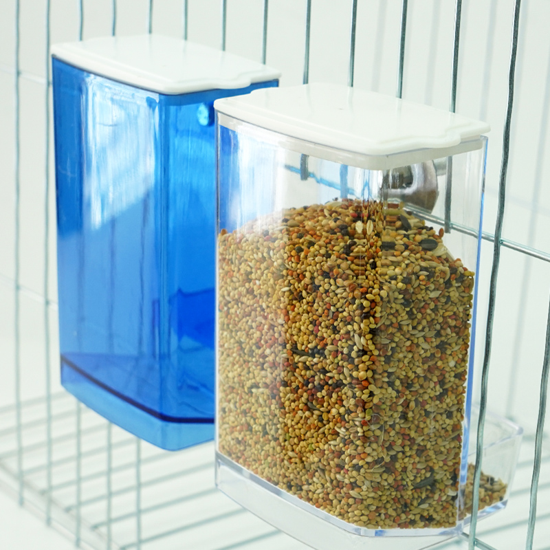 Automatic Bird Feeder Parrot Q - Portion Control Container 리뷰 및 가격