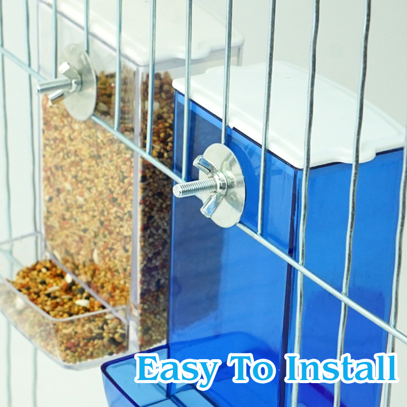 Automatic Bird Feeder Parrot Q - Portion Control Container 리뷰 및 가격