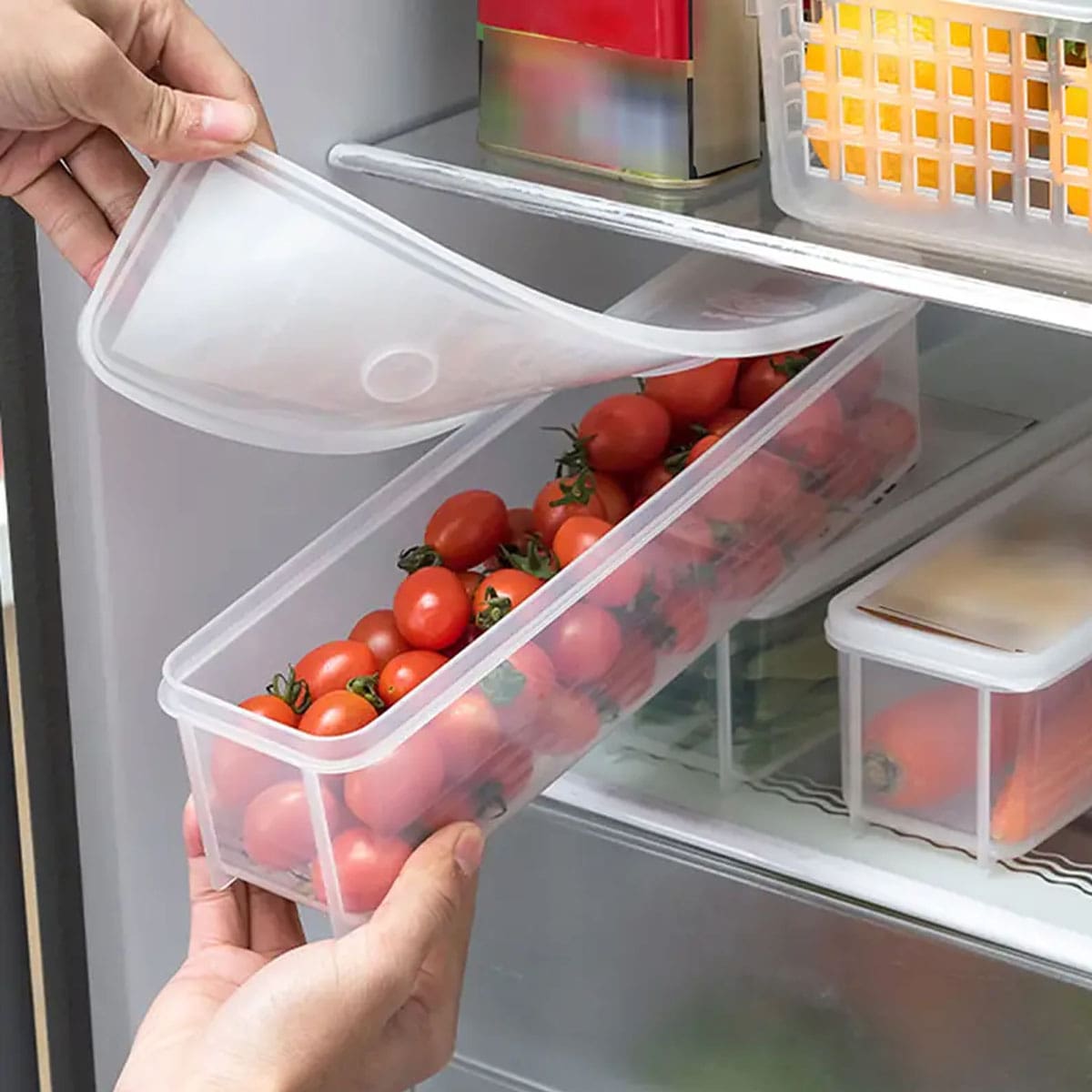 1 Plastic Transparent Storage  - Food Storage With Colander 리뷰 및 가격