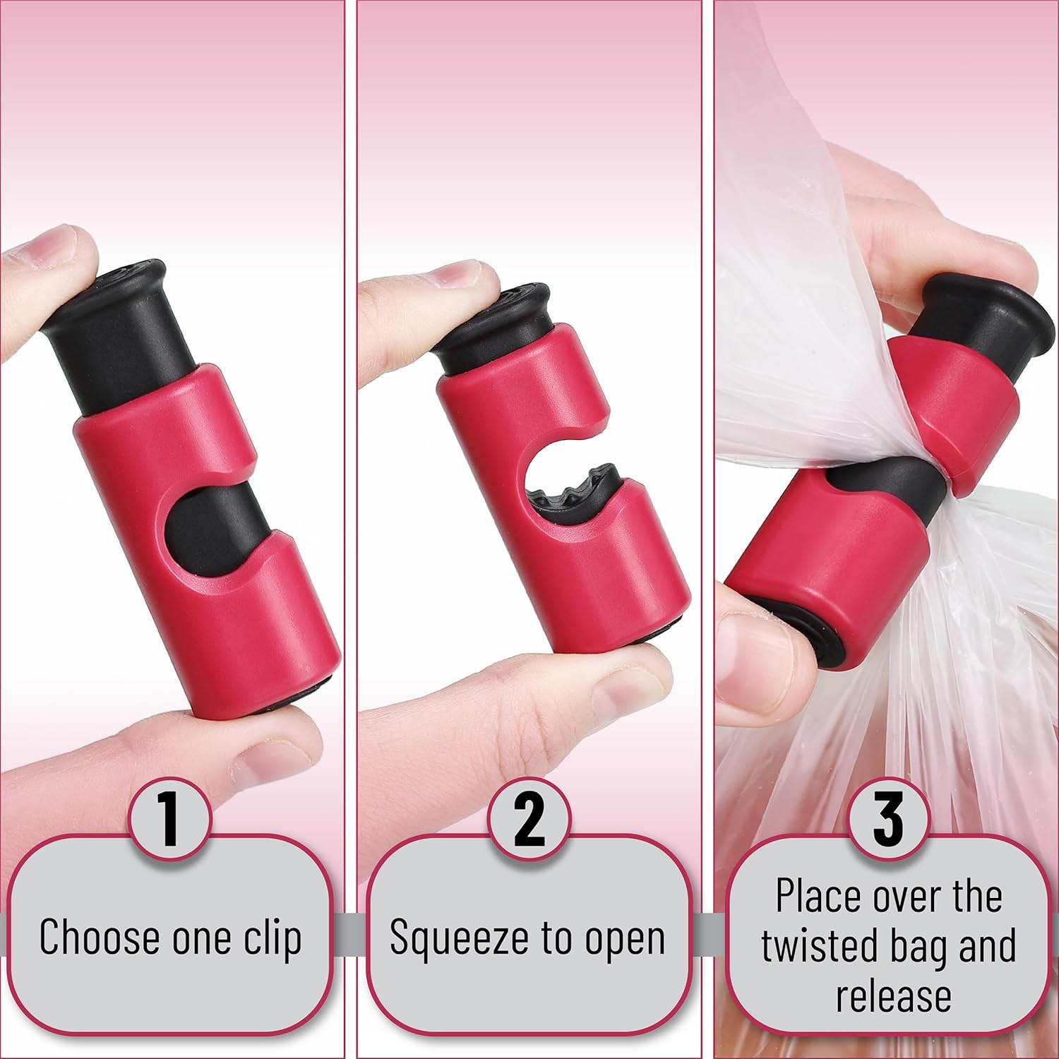 Squeeze Lock Bread Bag Clips P - Lock And Lock Food Storage 리뷰 및 가격